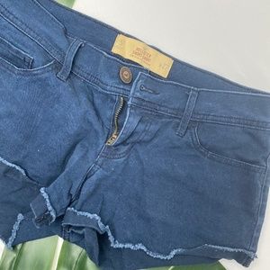 Hollister Navy Blue Khaki Shorts